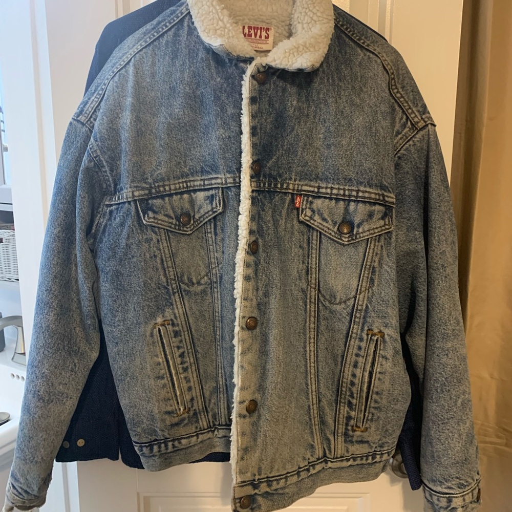Vintage Levi’s Sherpa lined Denim Jacket